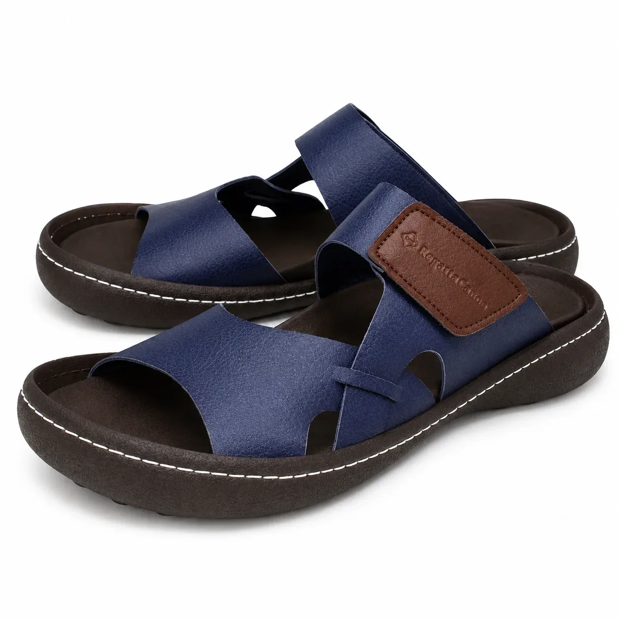 RegettaCanoe Women’s Hand-Dyed Asymmetrical Sandals - CJNT-1001