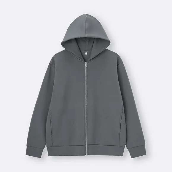 GU Puff Sweat Full-Zip Parka 357545 Japan best brand