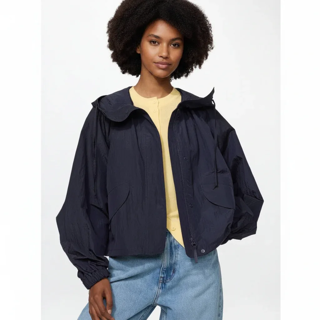 UniQlo Utility Short Parka 484513 Japan best brand