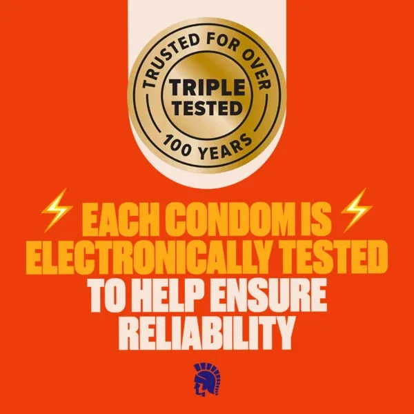 Trojan Ultra Ribbed 3 Count Condoms