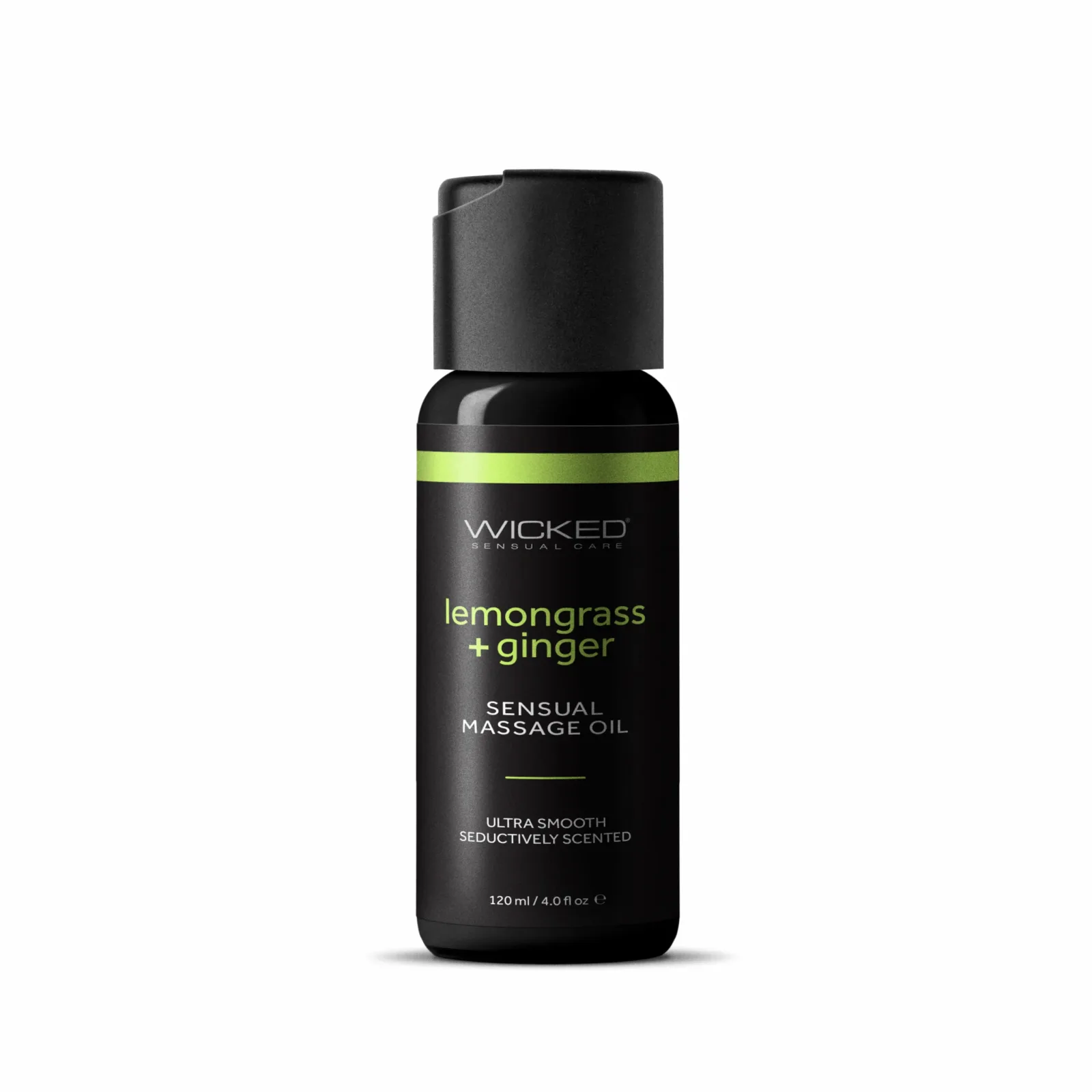 Lemongrass + Ginger Sensual Massage Oil - 4 oz.