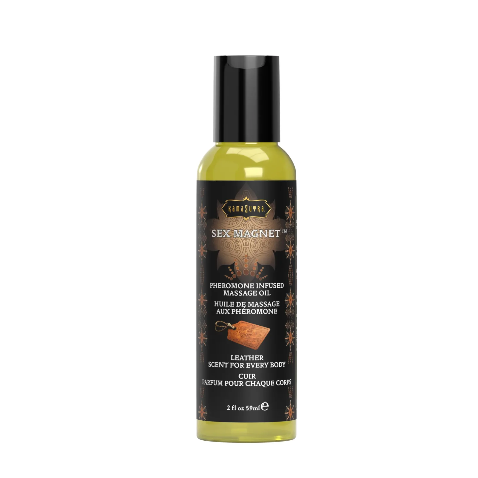 SEX MAGNET Pheromone Massage Oil - Leather