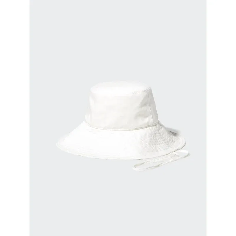 UniQlo UV Cut Cotton Linen Wide Brim Hat 482085 Japan Best Brand
