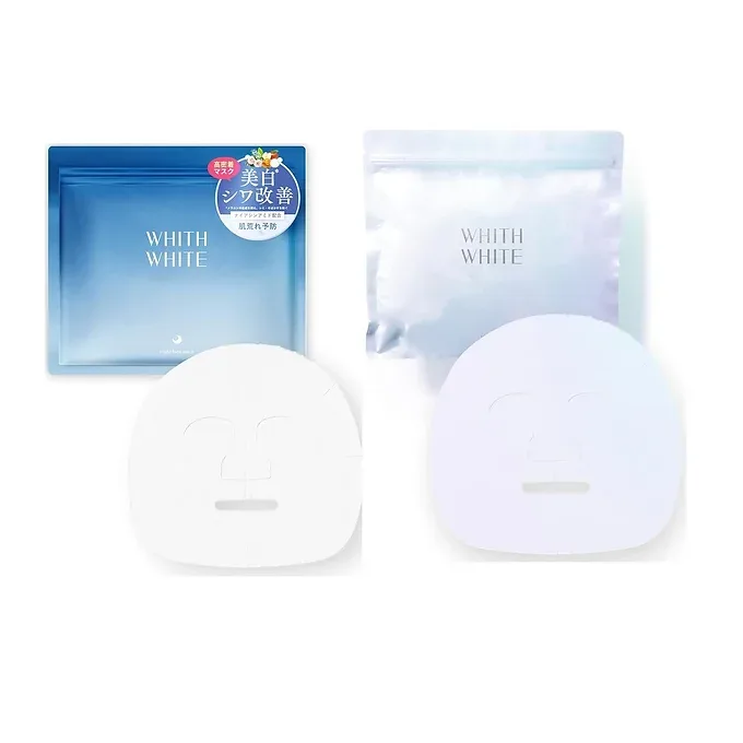 With White Whitening Pack 30 Sheets