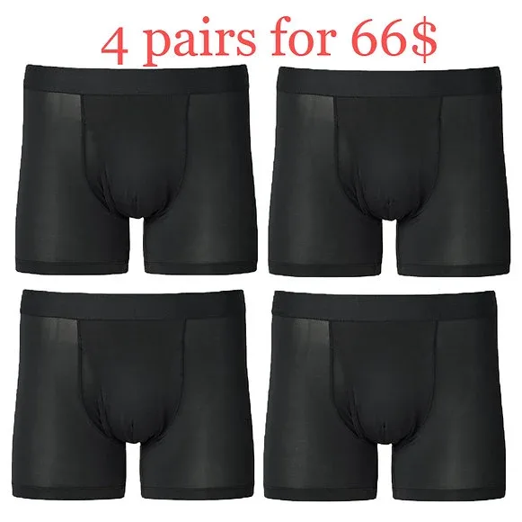 UniQlo AIRism Boxer Briefs (Front Opening) 474291 Japan best brand