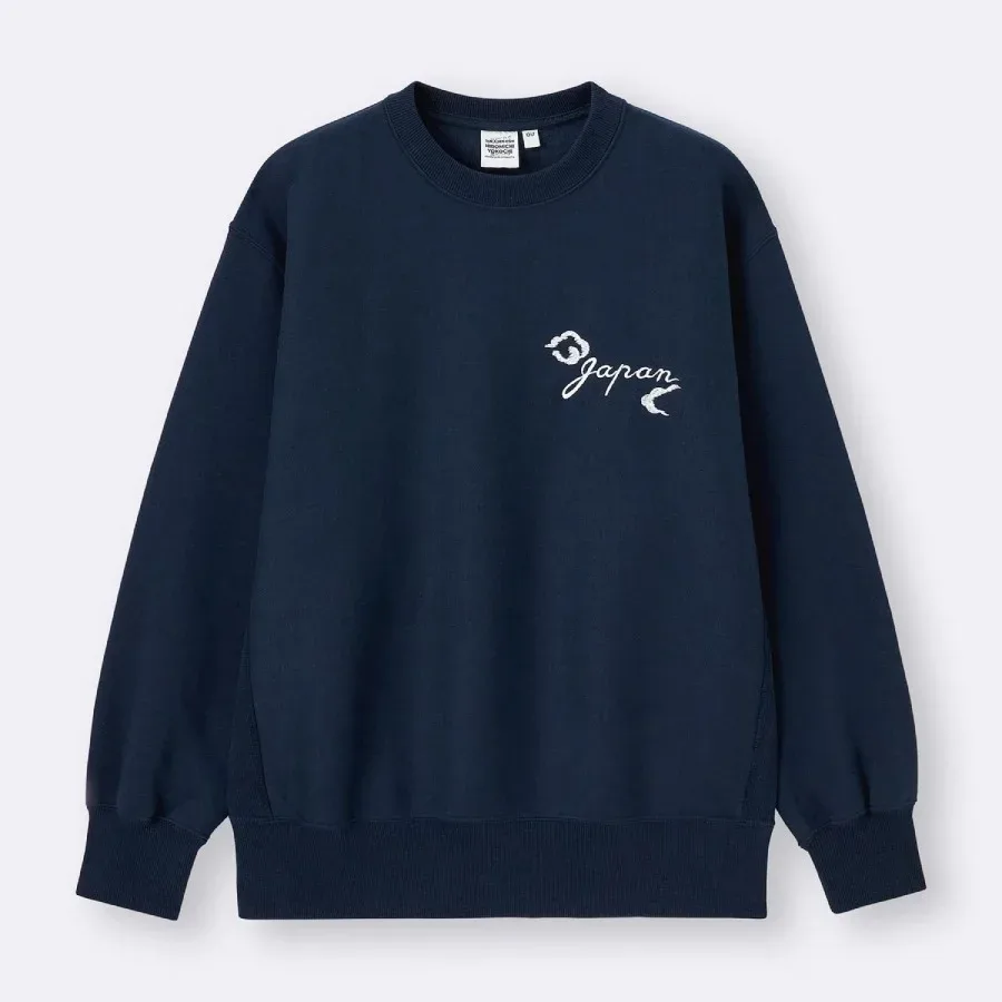 UniQlo Heavyweight Sweat Pullover Hiromichi Yokochi 358593 Japan best brand