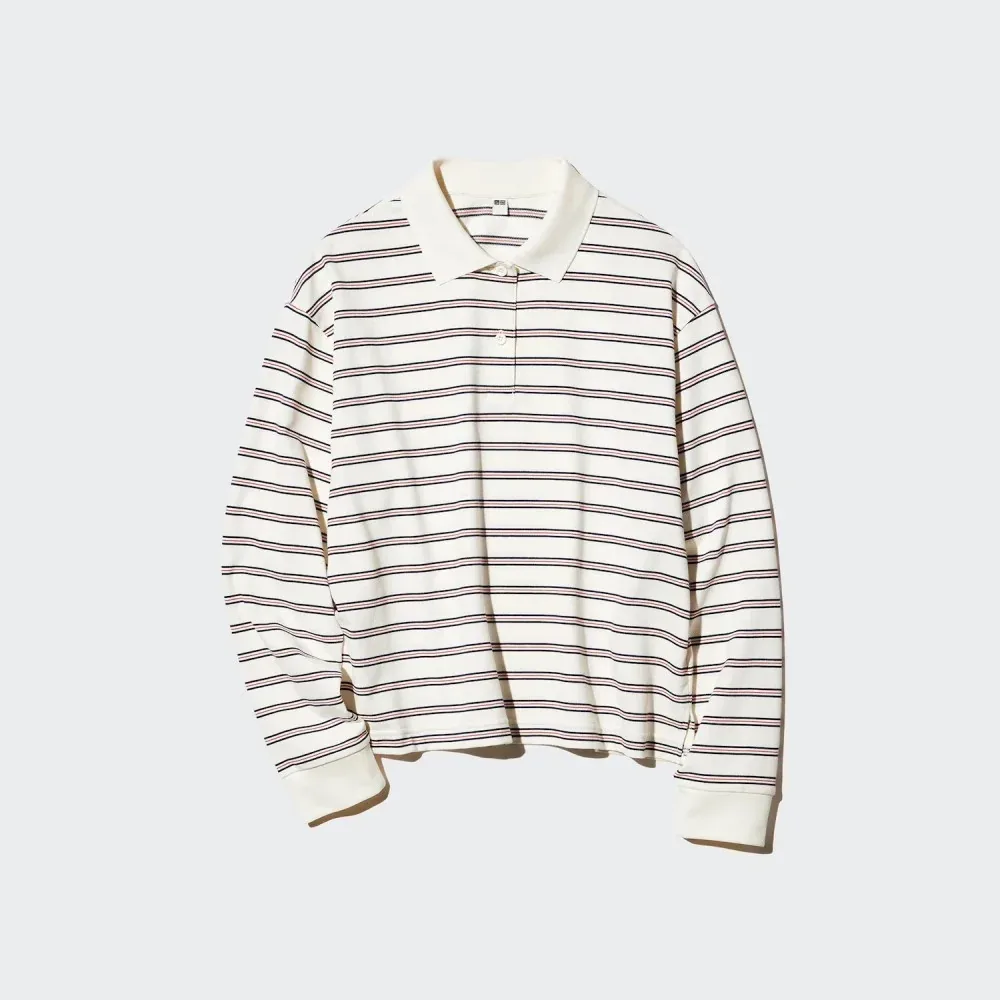 UniQlo Striped Polo Shirt 489060 Japan best brand