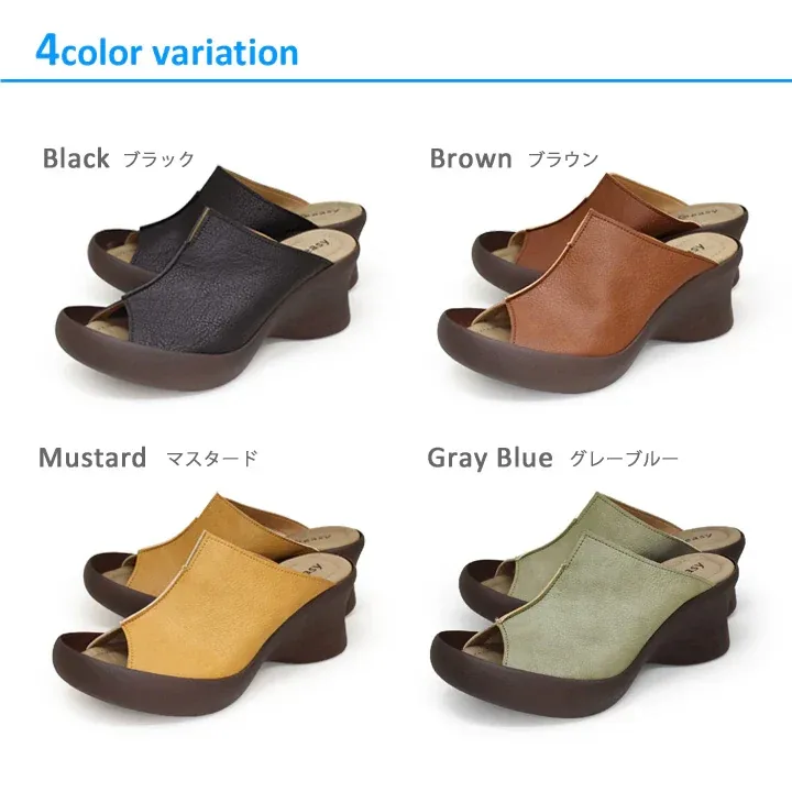 RegettaCanoe Women's Open-Toe Cover Sandals - CJFH-808