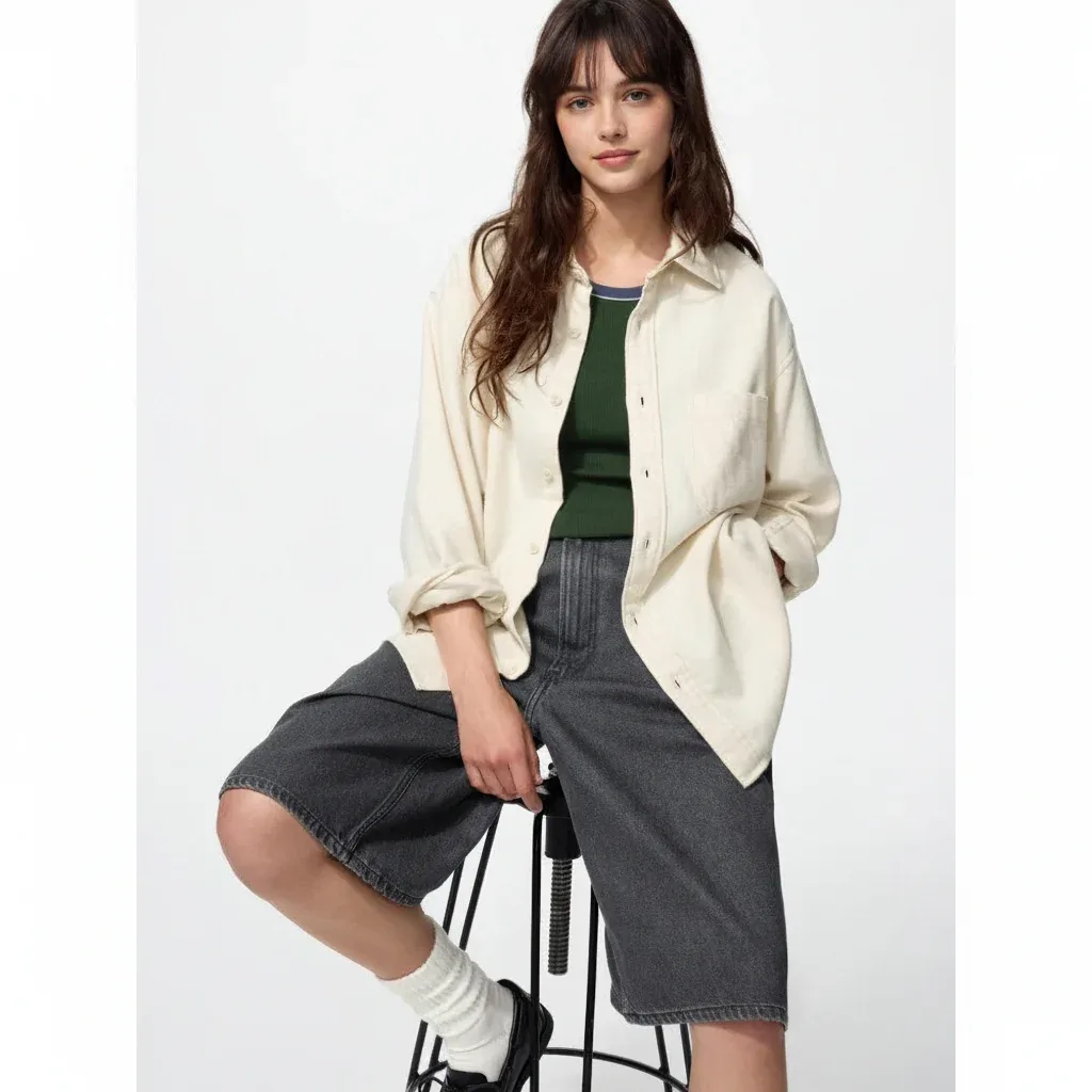 UniQlo Flannel Shirt 486593 Japan best brand