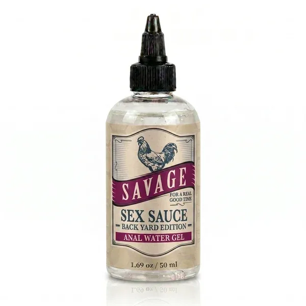 Savage Sex Sauce Anal Gel - 2 oz.