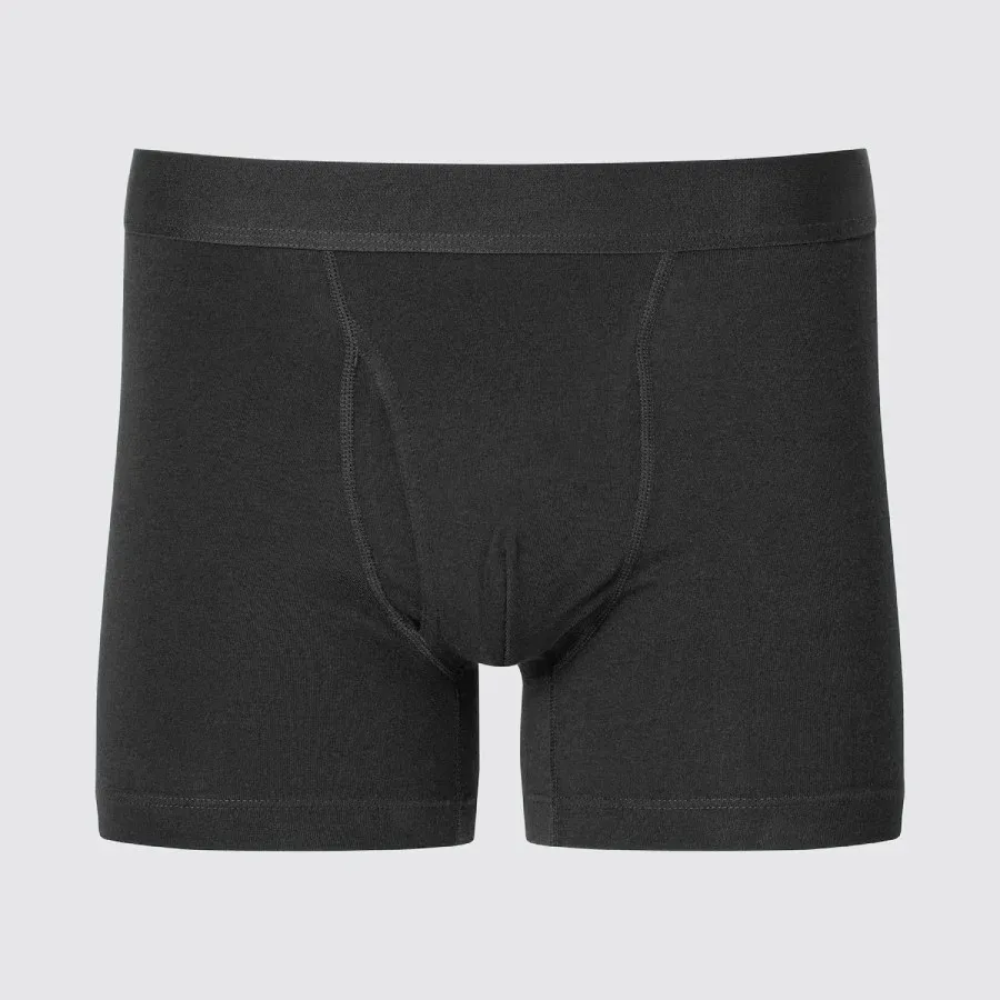UniQlo Cotton Boxer Briefs (With Front Opening) 479495 Japan best brand