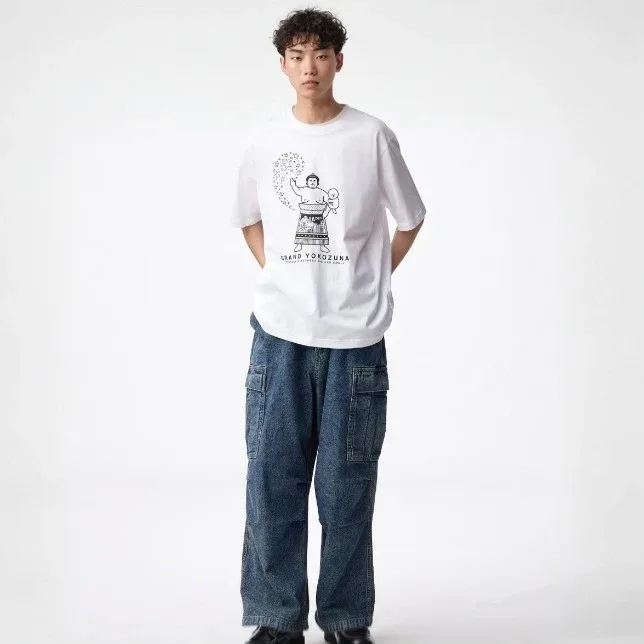 GU Graphic T-Shirt Kimiaki Yaegashi 360061 Japan best brand