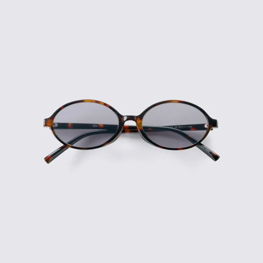 GU UV-Cut Oval Sunglasses 361803 Japan best brand