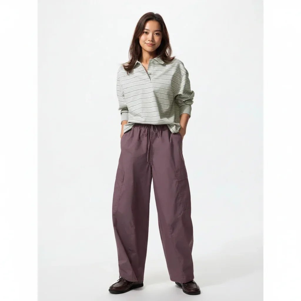 UniQlo Utility Volume Pants (Shorter Length) 488855 Japan best brand
