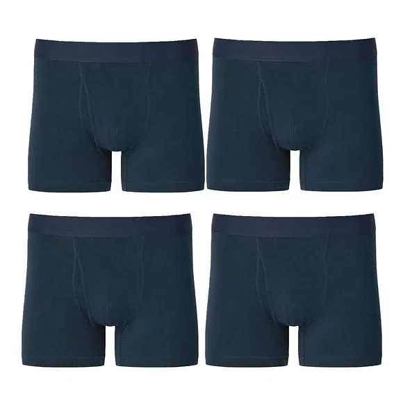 UniQlo Cotton Boxer Briefs (With Front Opening) 479495 Japan best brand