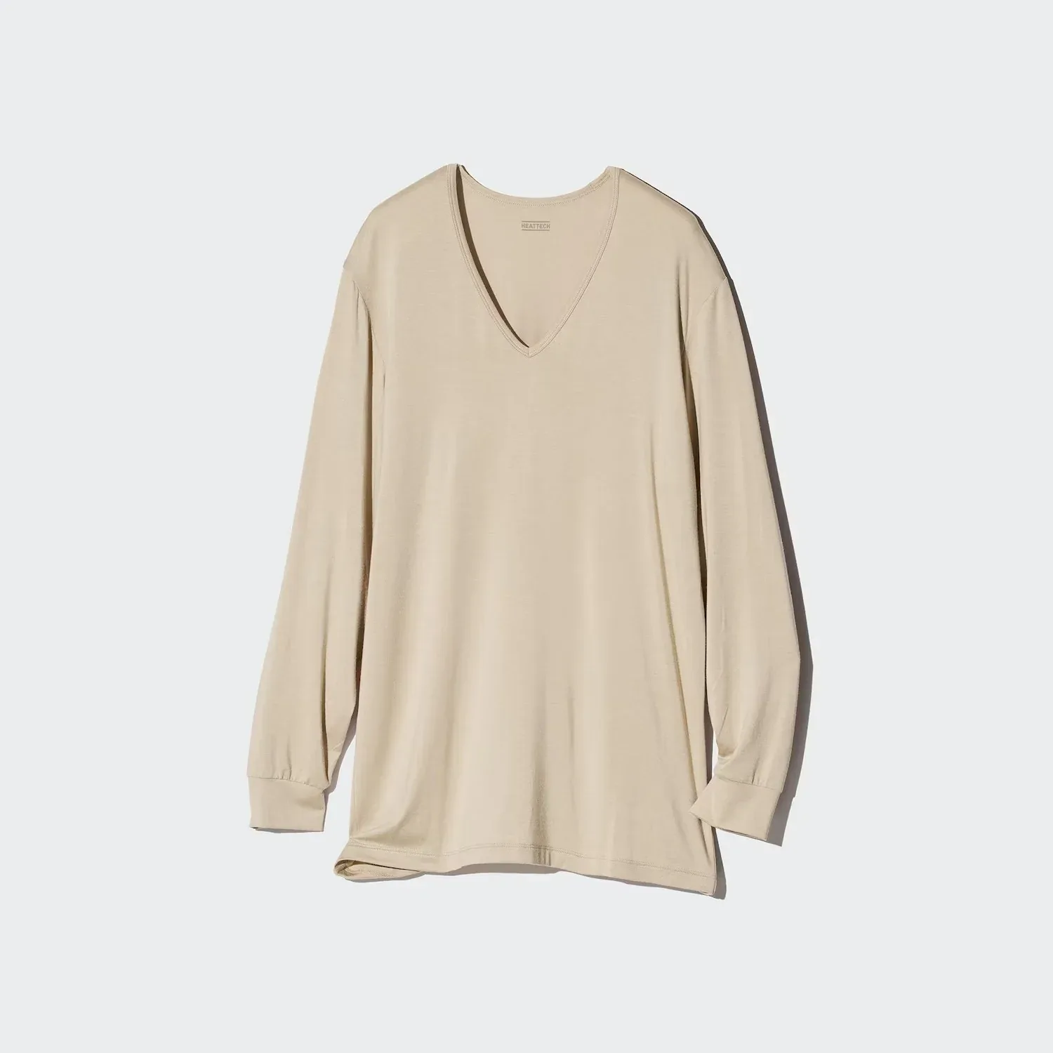 UniQlo HEATTECH V-Neck T-Shirt (9/10 Sleeves) 479440 Japan best brand