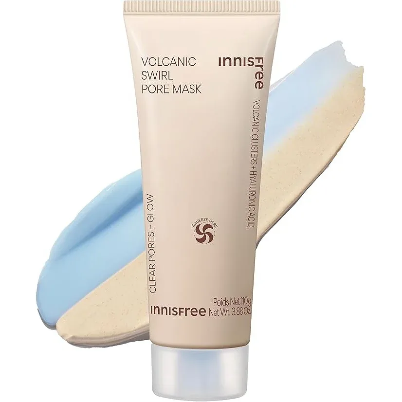 Innisfree Volcanic Swirl Pore Cream Clay Mask – 110 g