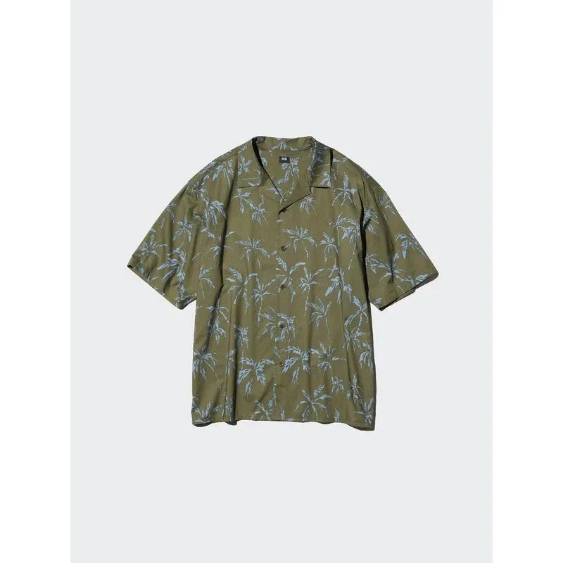 UniQlo Open Collar Shirt 482483 Japan best brand