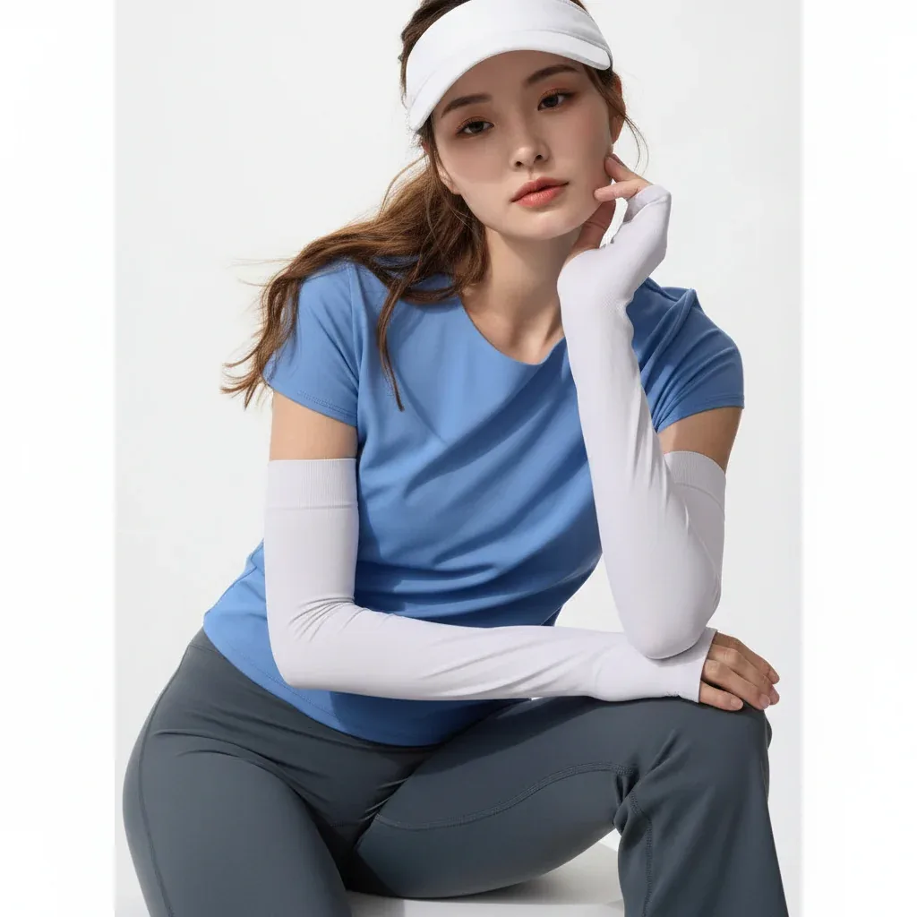 UniQlo UV-Cut Seamless Arm Covers AIRism 481617 Japan best brand