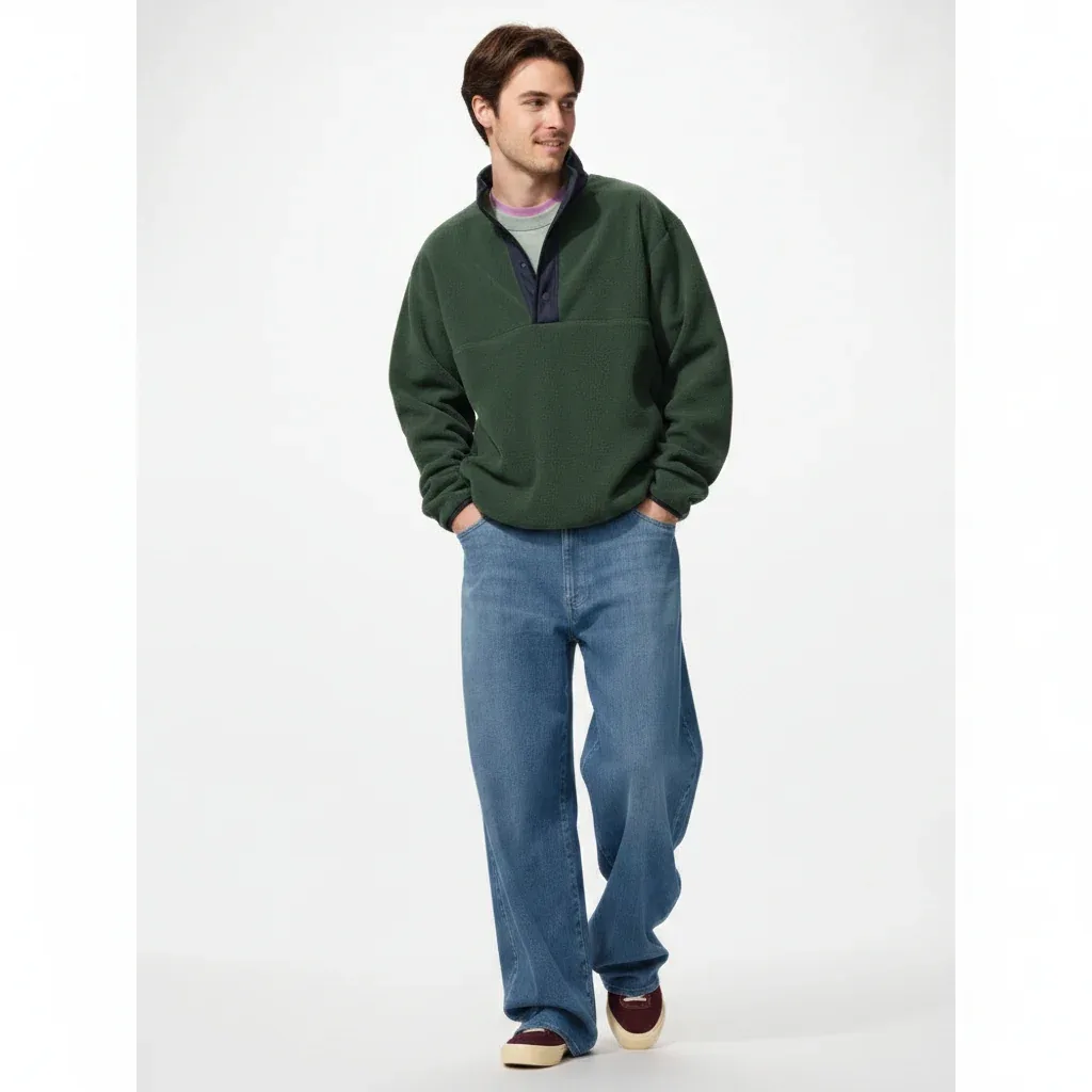 UniQlo EZY Barrel Jeans 488630 Japan Best Brand