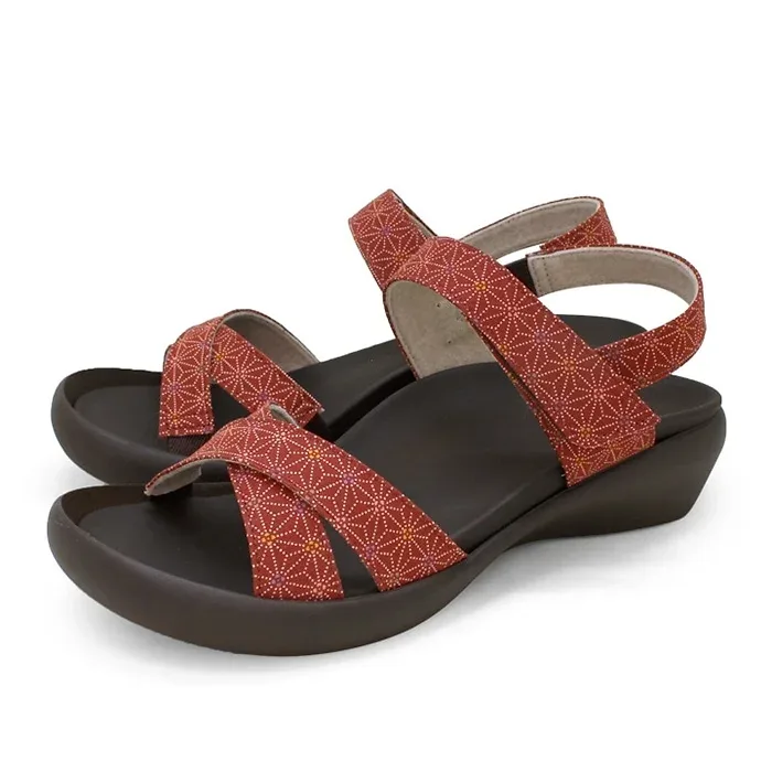 RegettaCanoe CJFW-3518 Women’s Wagara Flat Wedge Heel Sandals