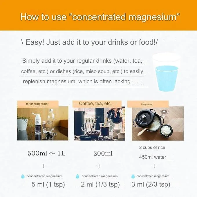 Concentrated Magnesium Health & Beauty, 150 ml