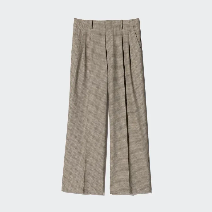 UniQlo Smart Wide Straight Pants 489415 Japan best brand
