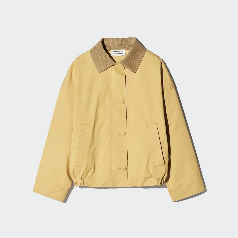 UniQlo Cotton Blend Relaxed Blouson 488468 Japan best brand