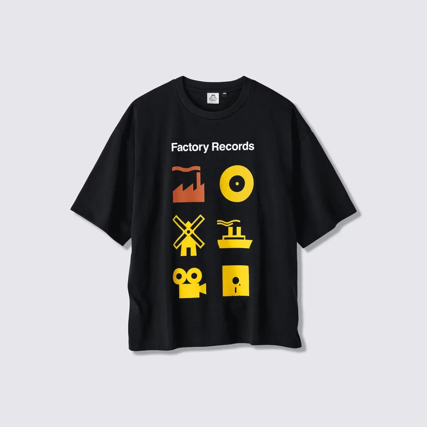 GU Box Graphic T Factory Records PF 359798 Japan best brand