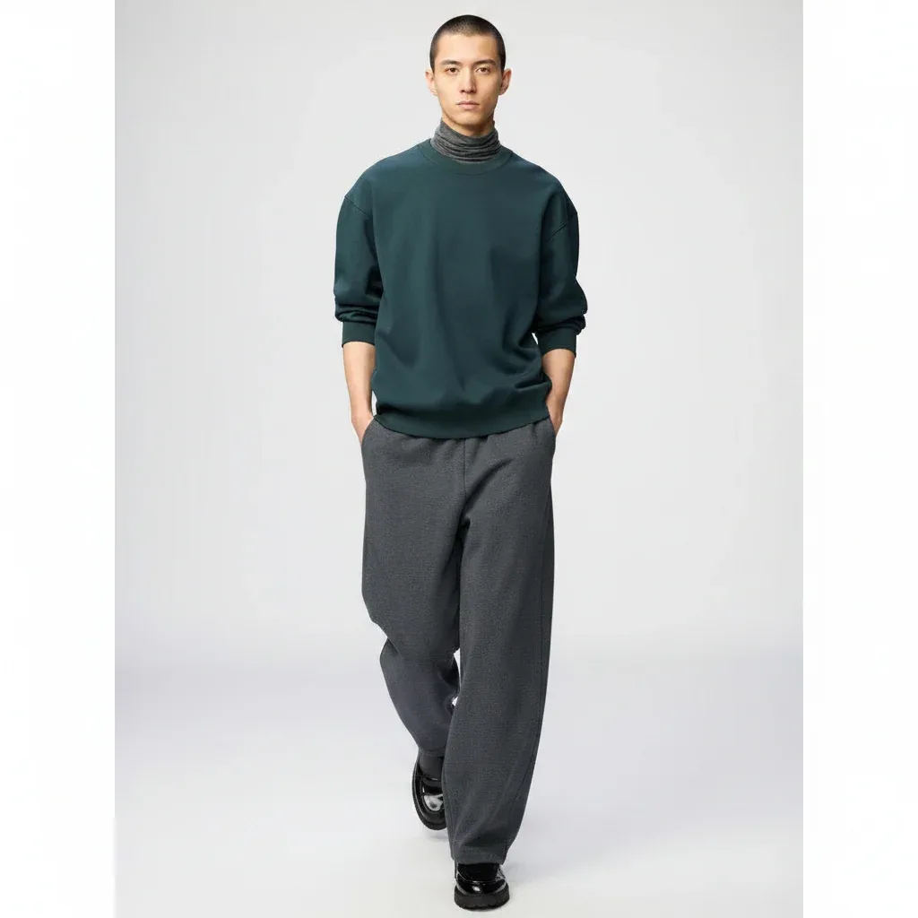 UniQlo Sweat Wide Pants 479854 Japan best brand