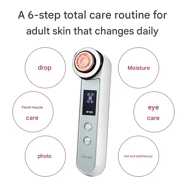 YAMAN Photo PLUS EX Smooth S – All-in-One 6-Mode RF Facial Device HRF‑20L2