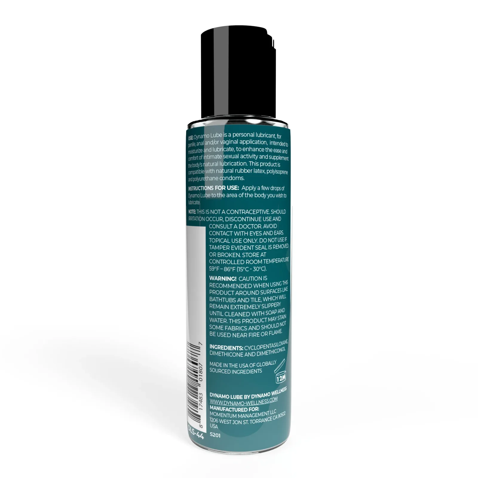 Dynamo Silicone Lube - 1 oz