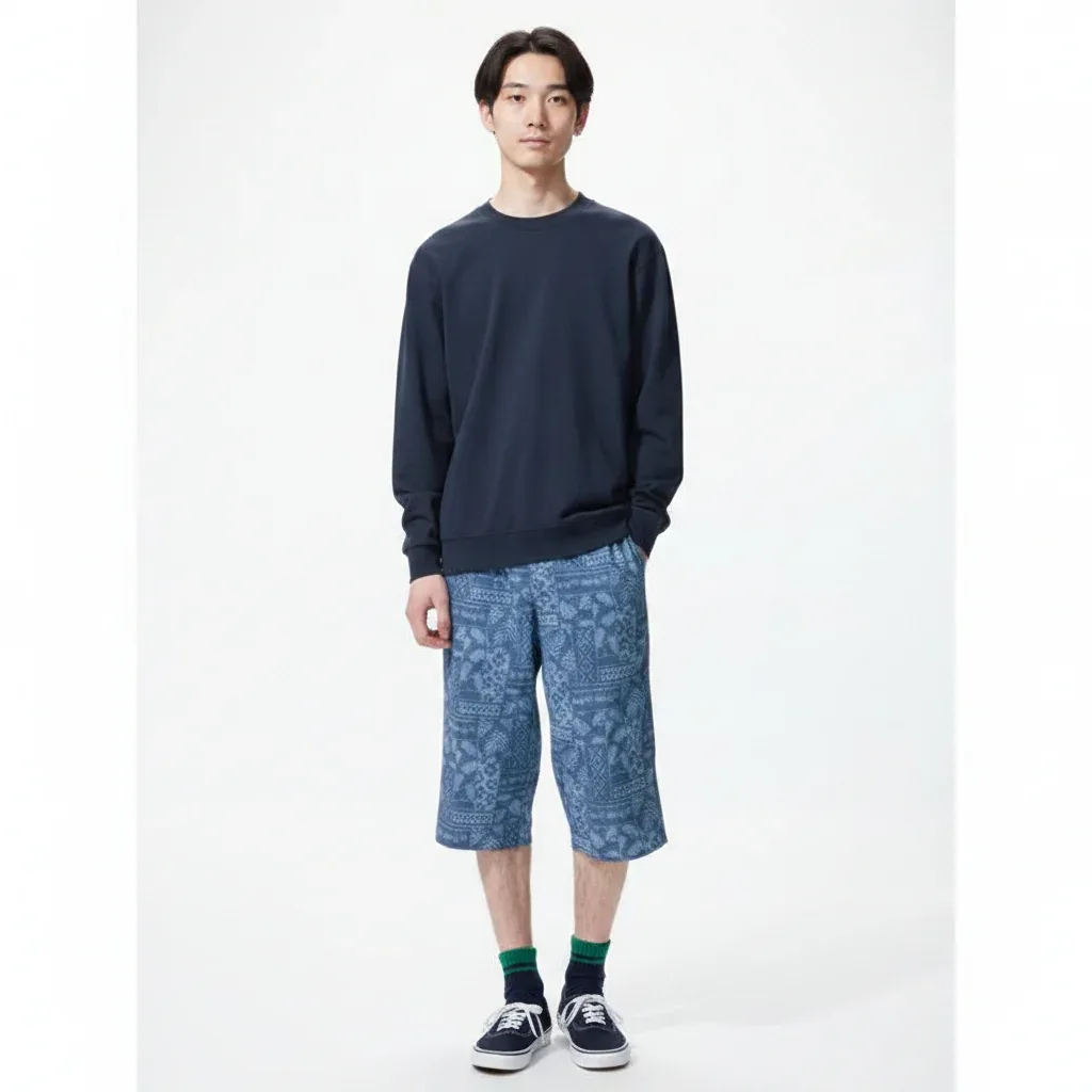UniQlo STETECO Botanical Shorts 481576 Japan Best Brand