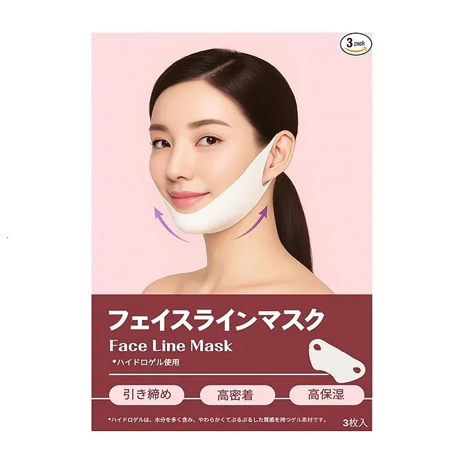 Face Line Mask *Using hydrogel, Tighten, High adhesion, Highly moisturizing