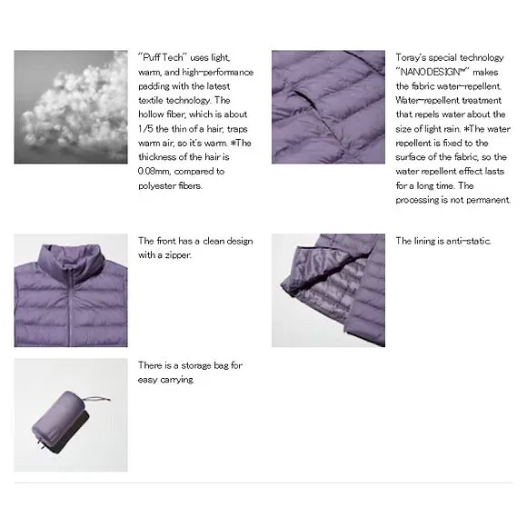 UniQlo Pufftech Jacket  479751 Japan best brand