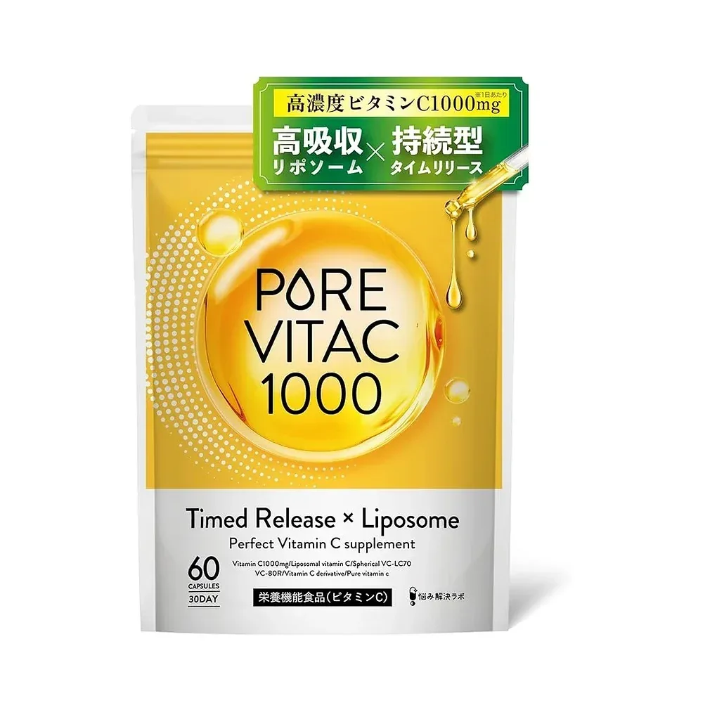 Pore Vita C 1000 is a high-concentration vitamin C supplement