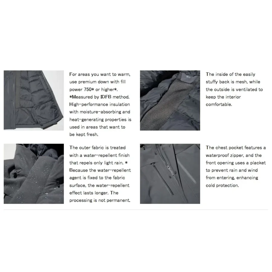 UniQlo Hybrid Down Parka 491160 Japan best brand