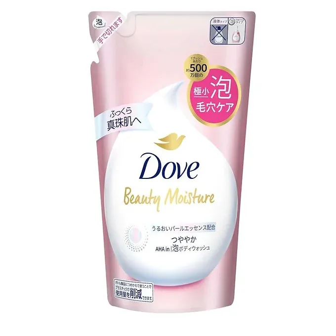 Dove Beauty Moisture Foaming Body Wash (430g) – Refill