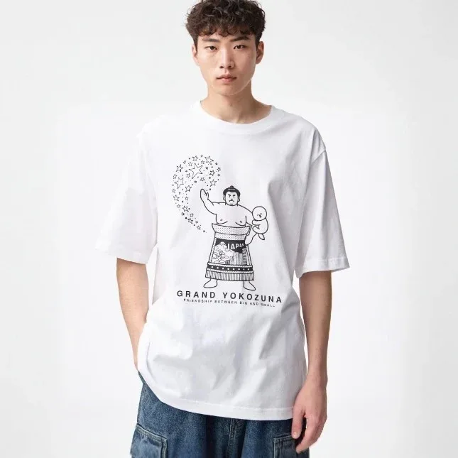GU Graphic T-Shirt Kimiaki Yaegashi 360061 Japan best brand