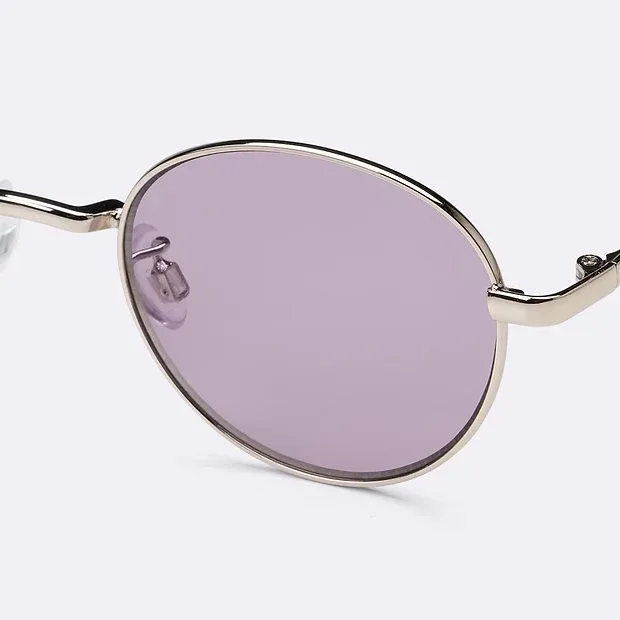 GU UV Cut Round Metal Sunglasses 359118 Japan best brand