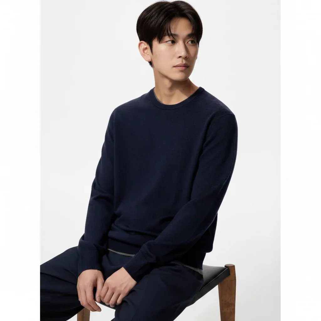 UniQlo Merino Crew Neck Sweater 478535/486058 Japan best brand