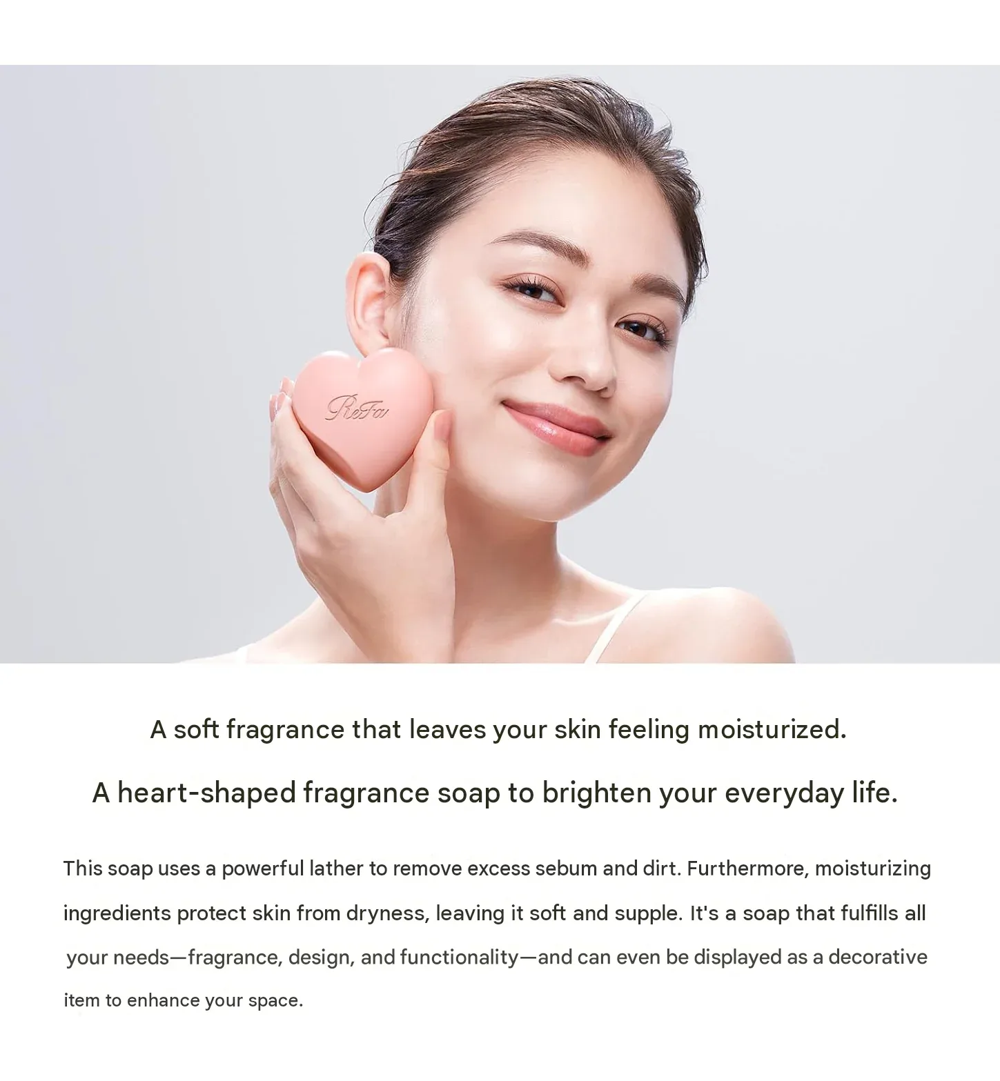 ReFa Heart Fragrance Soap 110g