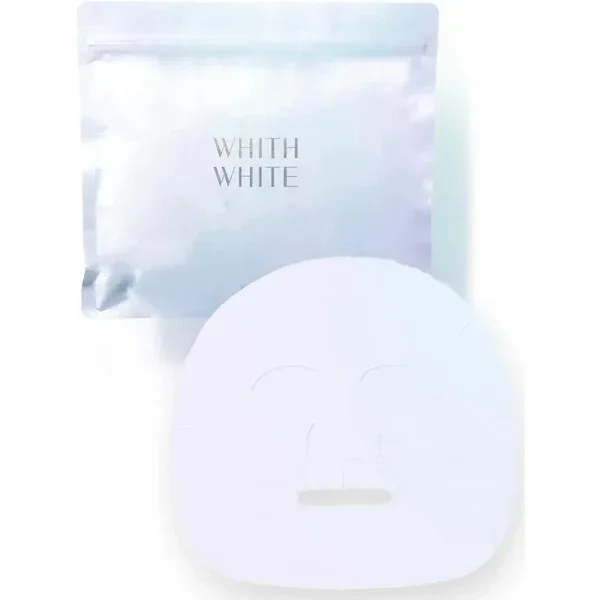 With White Whitening Pack 30 Sheets