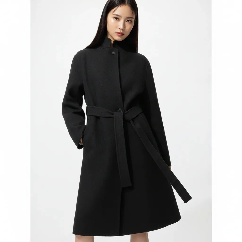 UniQlo Double Face Relaxed Long Coat 487423 Japan best brand