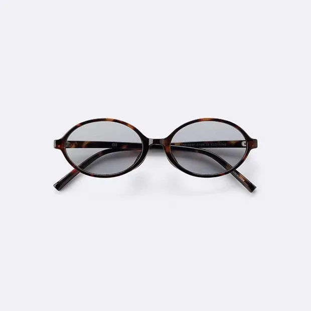 GU UV Cut Oval Sunglasses 359122 Japan best brand