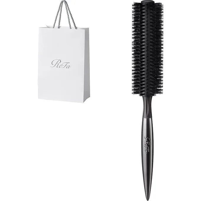 ReFa ROLL BRUSH – Natural Boar Hair Styling Brush (35 / 45 / 55 mm)