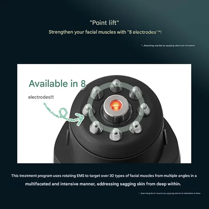 YAMAN Point Lift – Precision 8-Point RF Lift & Moisturize Facial Device EP‑30B