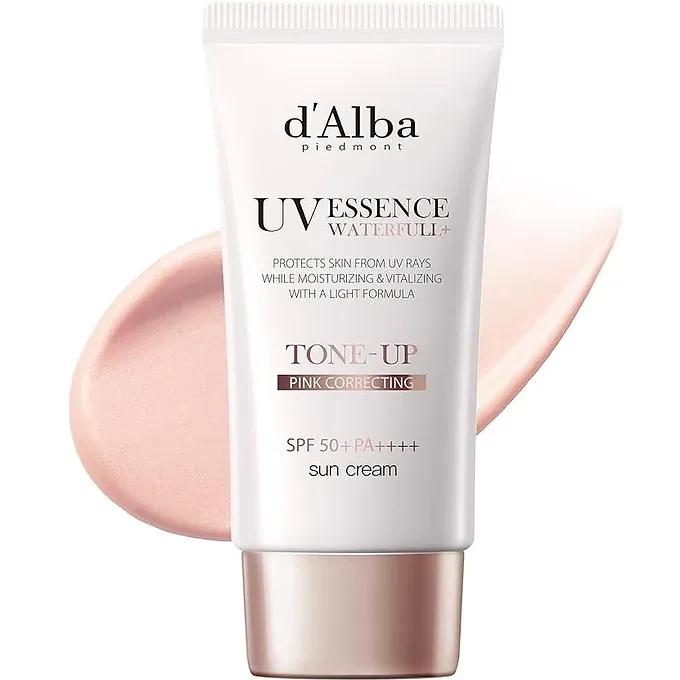 d'Alba  Tone Up Sun Cream | SPF50+ PA++++ | 1.7 fl oz 50mL