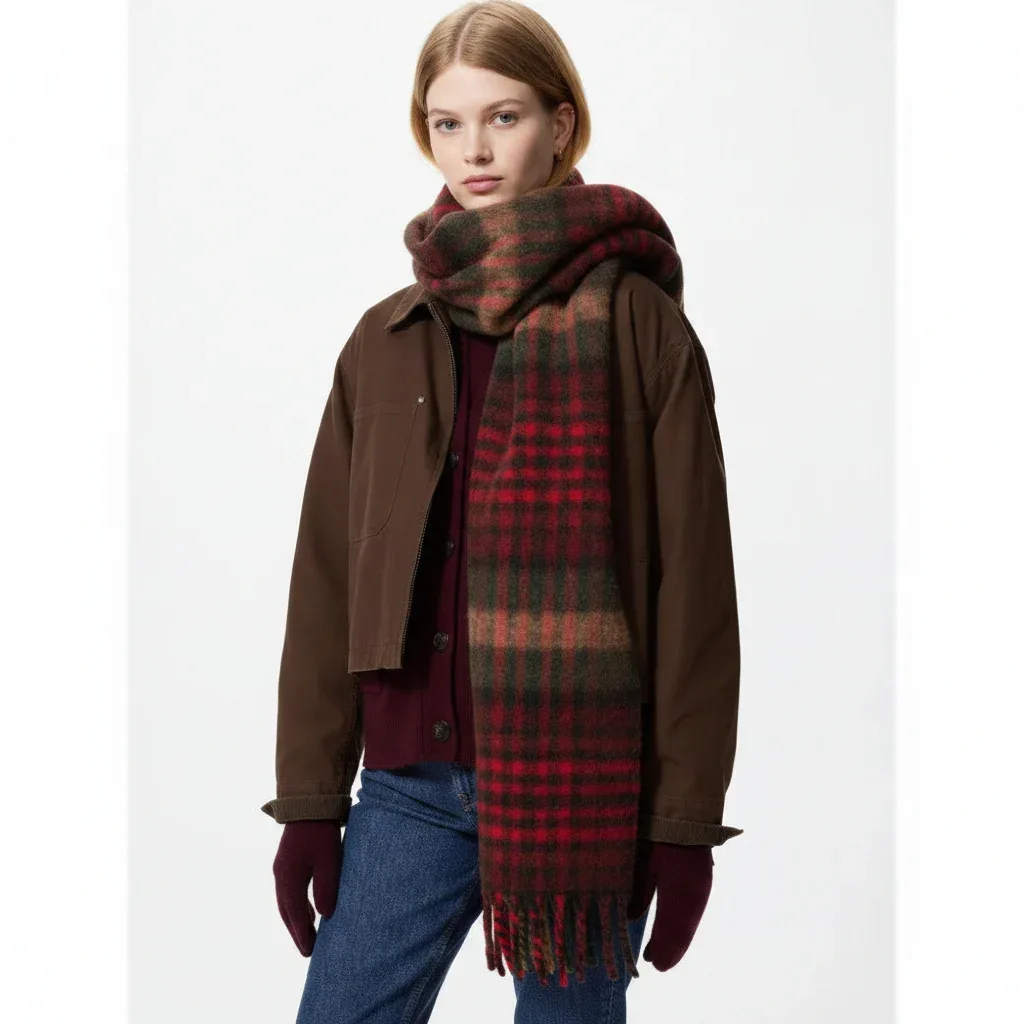 UniQlo Soufflé Yarn Chunky Stole 486758 Japan best brand