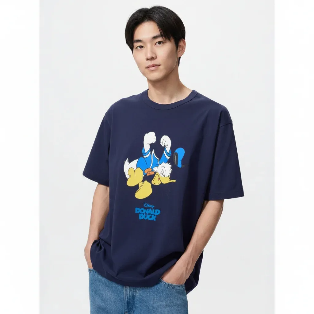 UniQlo Magic for All Icons UT Relax Fit T-Shirt – Donald Duck 484758 Japan best brand